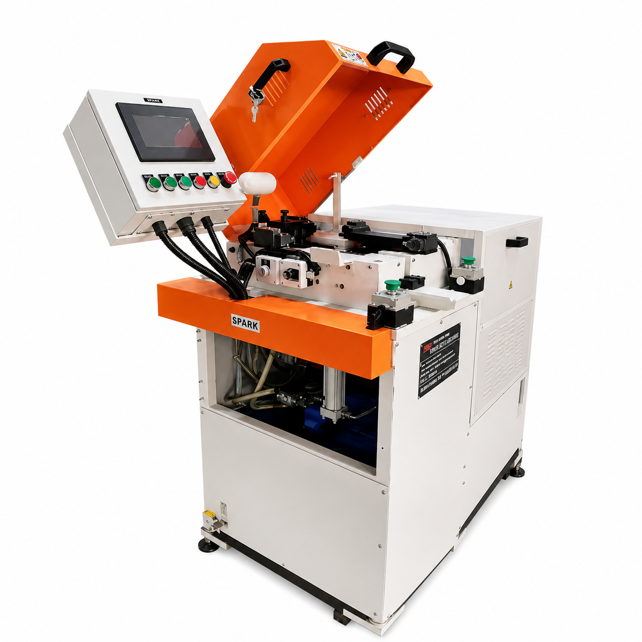 Double Tube Flaring Machine